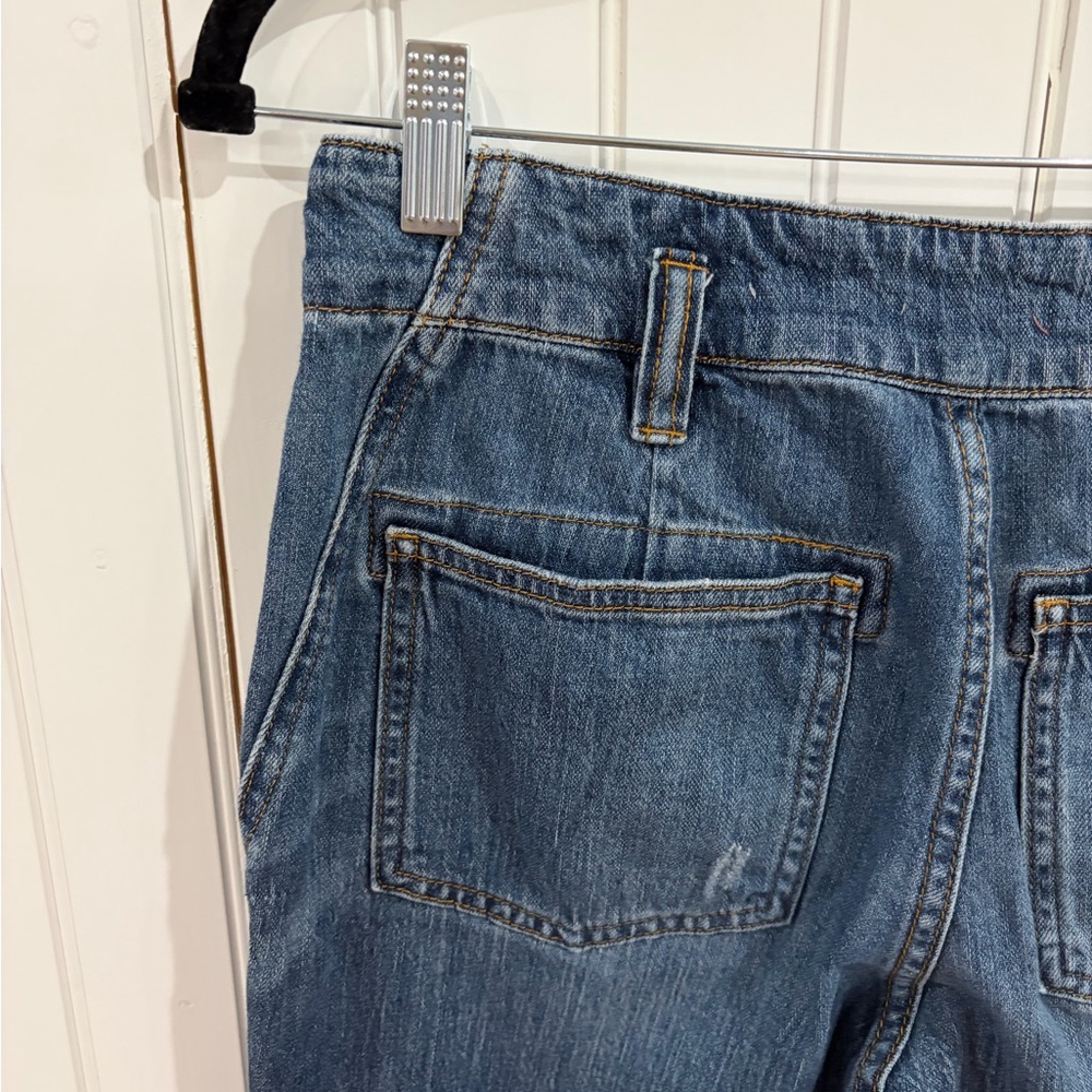 Anthropologie Pilcro The Wanderer mid-rise relaxed distressed utility jeans - Picture 7 of 12
